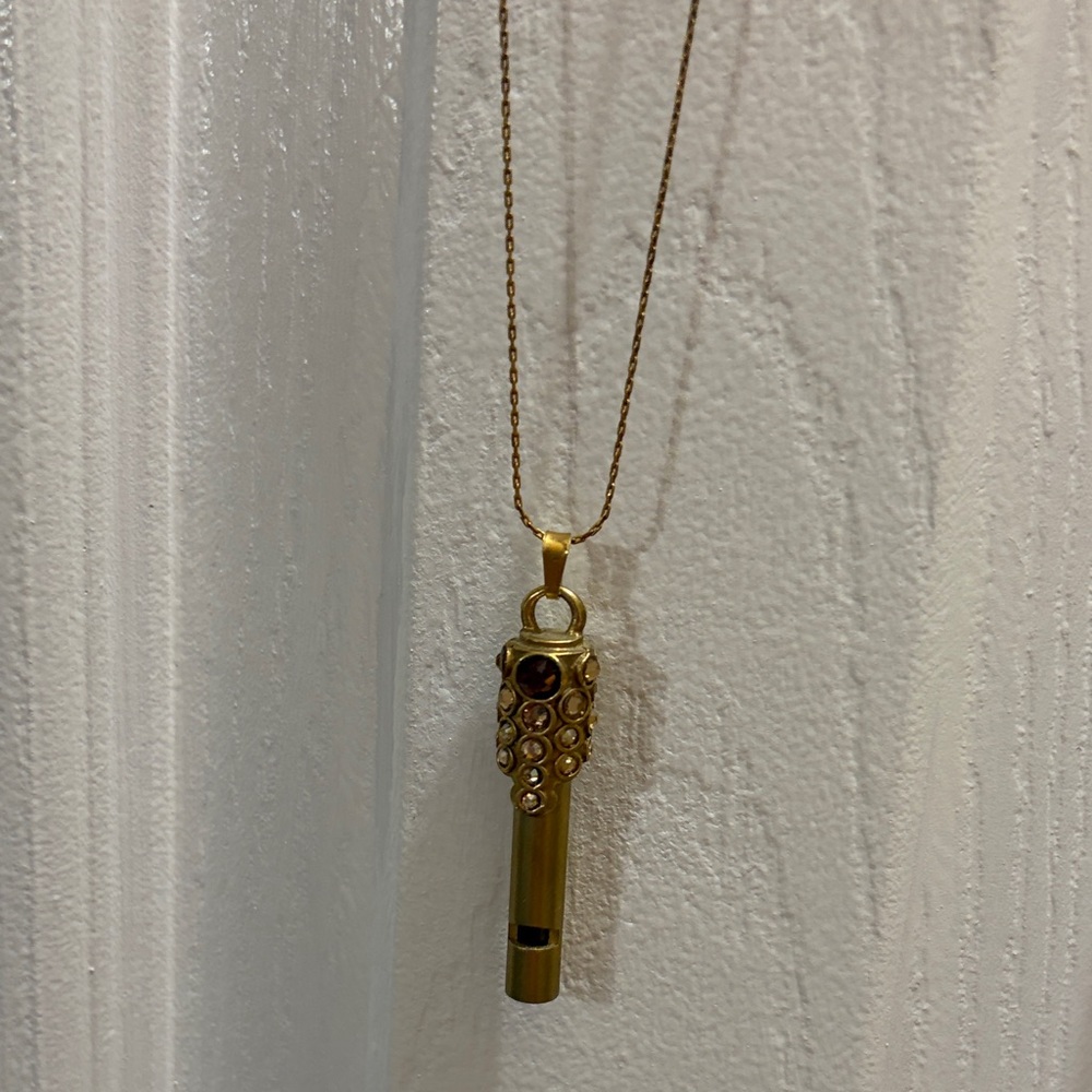 Alex and ani whistle necklace